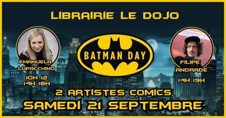 Evénement Batman day 2024 à la librairie Alfa BD Nice