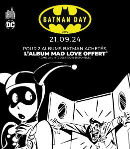 Opération Batman day 2024 avec Urban comics