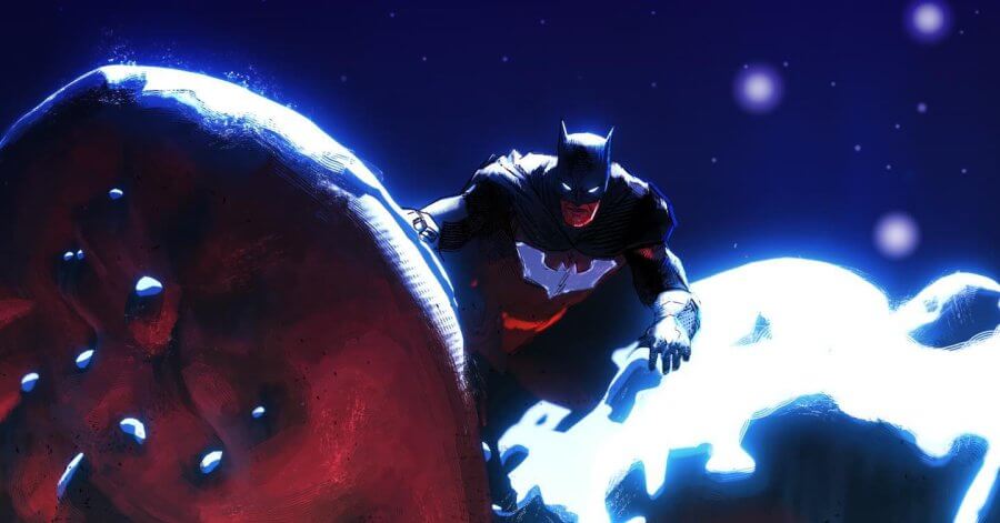 Visuel Batman Blood Snow