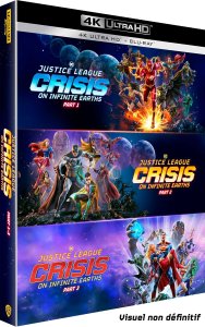 Coffret Blu-Ray Justice League crisis on infinite earths